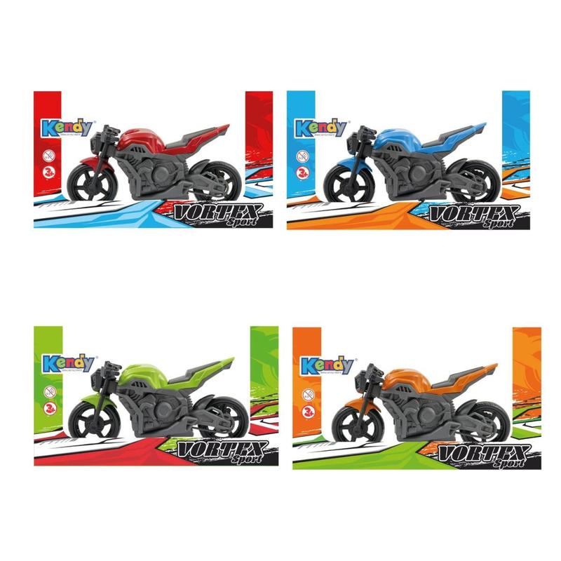 Moto de Brinquedo Vortex Esportiva Kendy Premium Cores - Caminhões